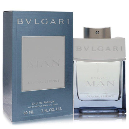 Bvlgari Man Glacial Essence Eau De Parfum Spray By Bvlgari | for Men - GROWING FEELINGS