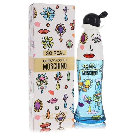 Cheap & Chic So Real Perfume By Moschino Eau De Toilette Spray | for Women - GROWING FEELINGS