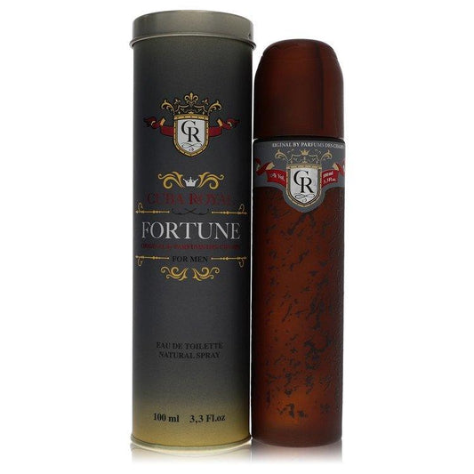 Cuba Royal Fortune Eau De Toilette Spray By Cuba | for Men - GROWING FEELINGS