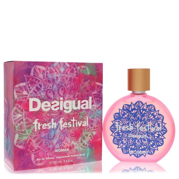 Desigual Fresh Festival Eau De Toilette Spray By Desigual | for Women - GROWING FEELINGS