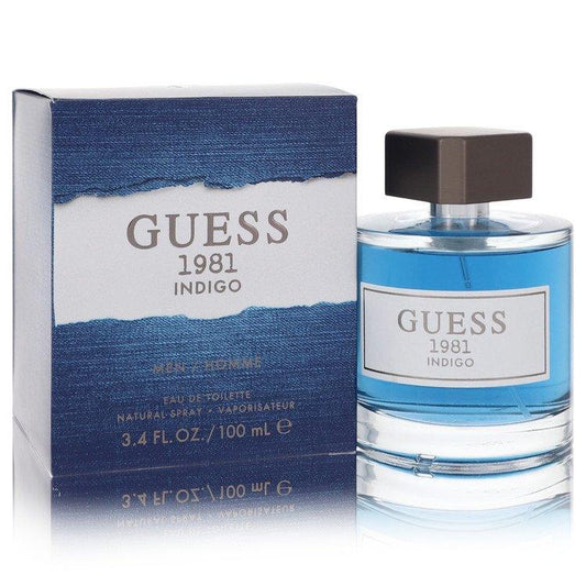 Guess 1981 Indigo Eau De Toilette Spray By Guess | for Men - GROWING FEELINGS