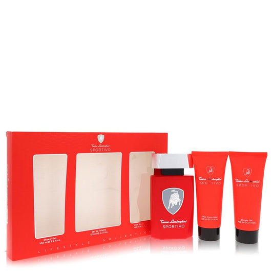 Lamborghini Sportivo Cologne By Tonino Lamborghini Gift Set