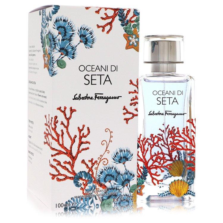 Oceani Di Seta Eau De Parfum Spray (Unisex) By Salvatore Ferragamo - GROWING FEELINGS