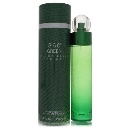 Perry Ellis 360 Green Eau De Toilette Spray By Perry Ellis | for Men - GROWING FEELINGS