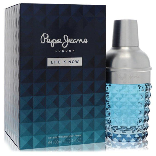 Pepe Jeans Life Is Now Eau De Toilette Spray By Pepe Jeans London | for Men - GROWING FEELINGS