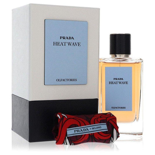 Prada Olfactories Heat Wave Eau De Parfum Spray with Gift Pouch (Unisex) By Prada - GROWING FEELINGS