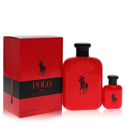 Polo Red Gift Set By Ralph Lauren | for Men - GROWING FEELINGS