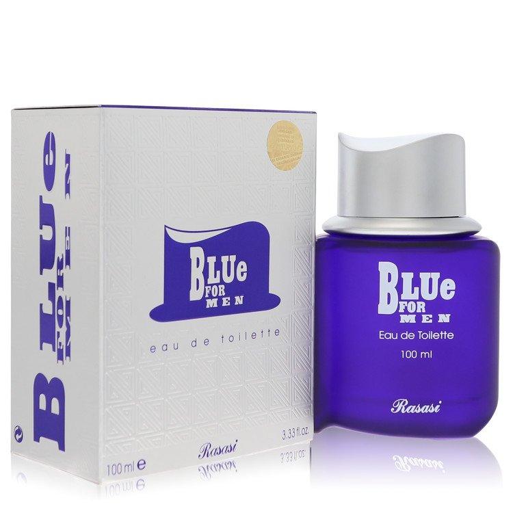 Rasasi Blue Eau De Toilette Spray By Rasasi | for Men - GROWING FEELINGS