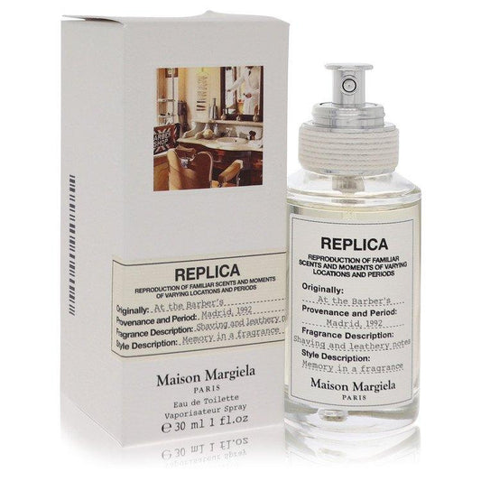 Replica At The Barber's Eau De Toilette Spray By Maison Margiela | for Men - GROWING FEELINGS