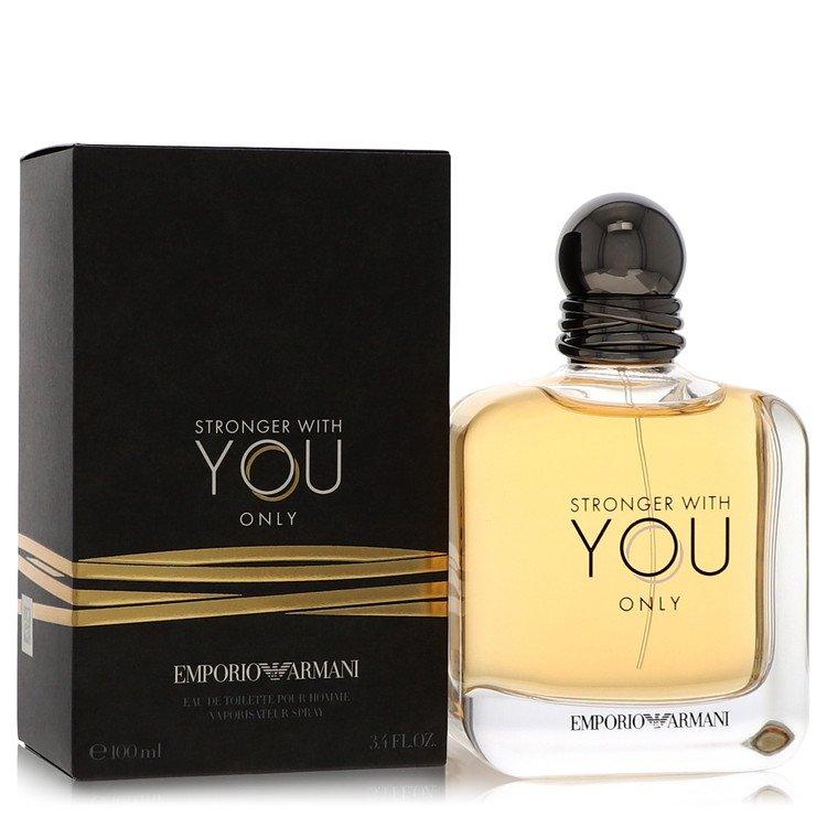 Stronger With You Only Eau De Toilette Spray By Giorgio Armani | for Men - GROWING FEELINGS